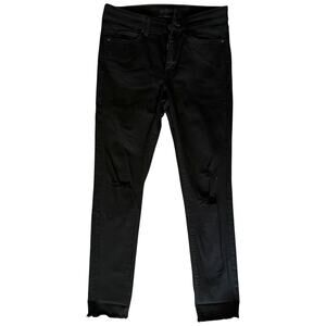 Uniqlo Black Skinny Jeans, W28